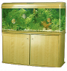 48" x 18" x 20" Aquarium With Wooden Cabinet