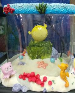 Kids Safe Aquarium Set With Filter And LED